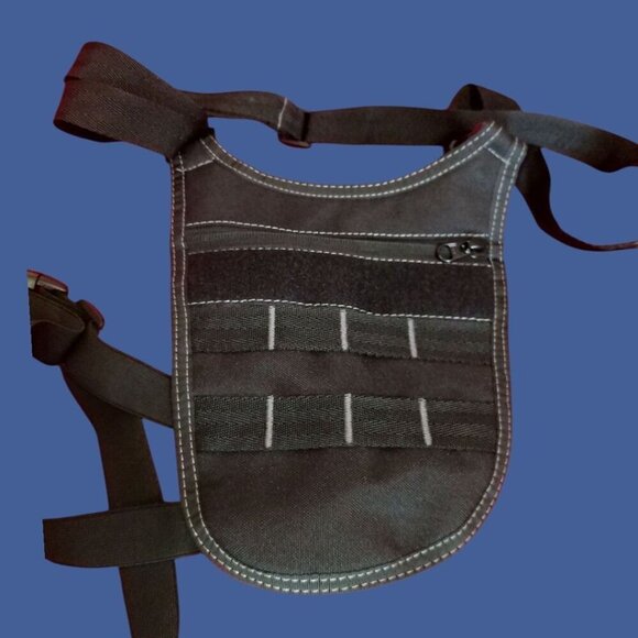 Crossbody Shoulder Bag unisex Underarm anti-deft  Waist bag With Molle - Picture 12 of 12